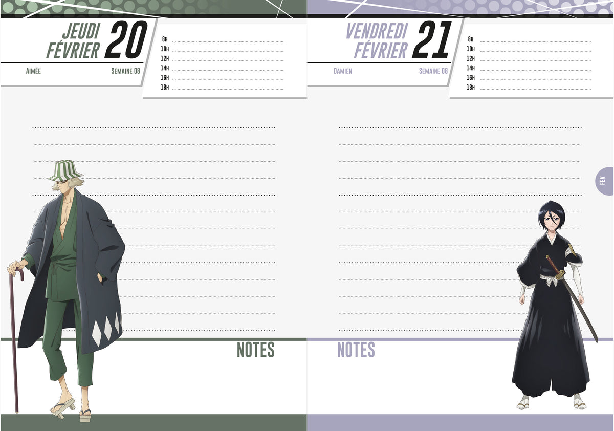 Agenda Bleach 20242025 Culture Manga & Anime Animeland, premier