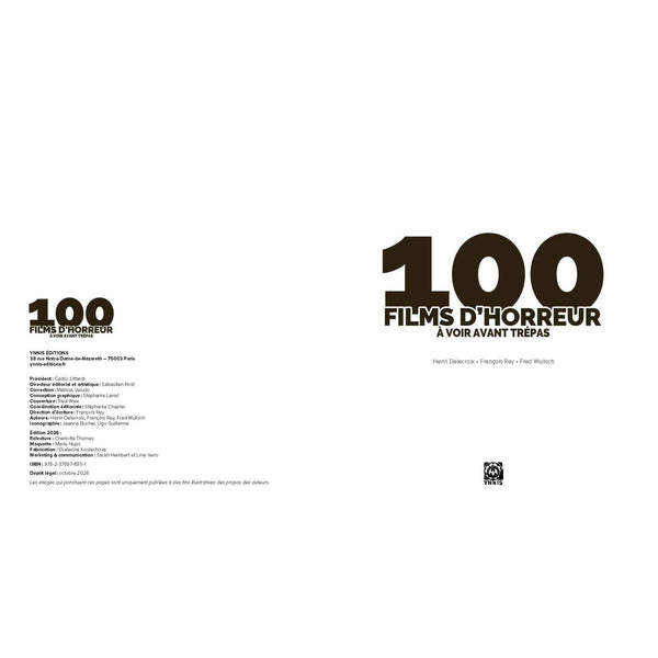 Imaginaires : 100 Films d'Horreur à voir avant trépas