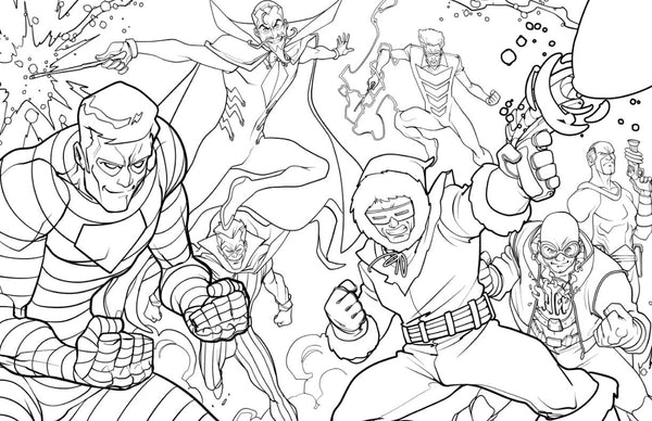 Les super-vilains DC - Le livre de coloriage officiel