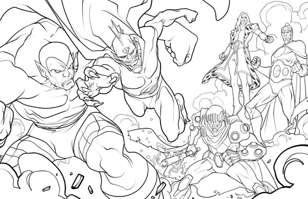 Les super-vilains DC - Le livre de coloriage officiel