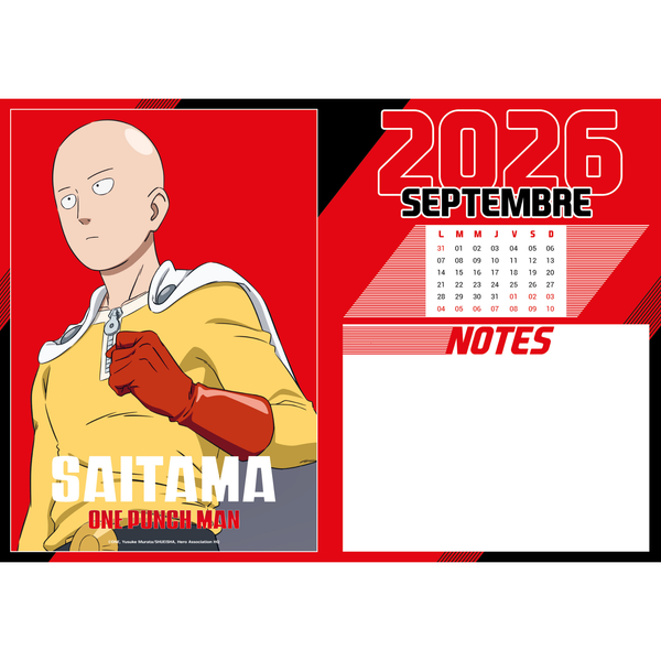 Agenda One-Punch Man 2026-2027