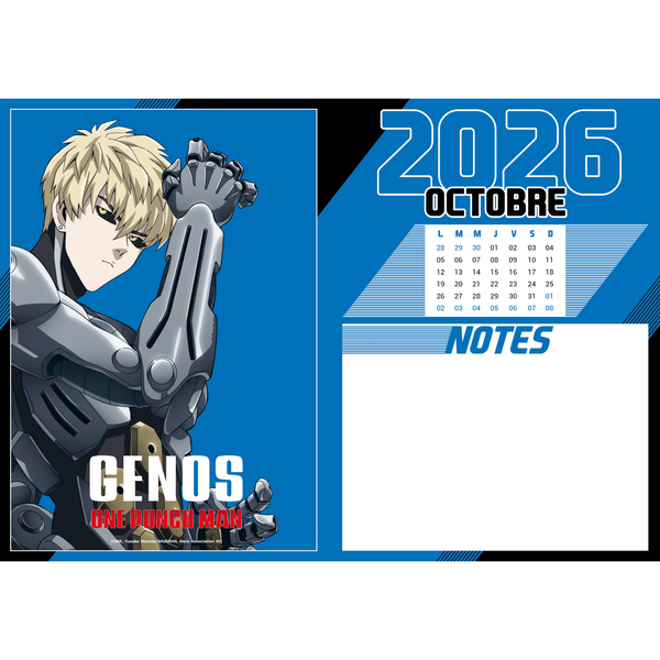 Agenda One-Punch Man 2026-2027