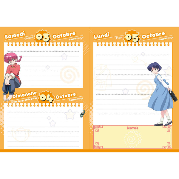 Agenda Ranma 1/2 2026-2027