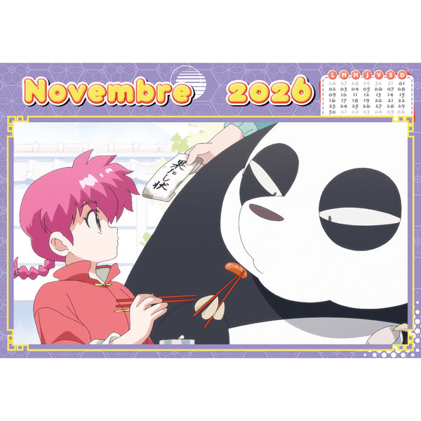 Agenda Ranma 1/2 2026-2027