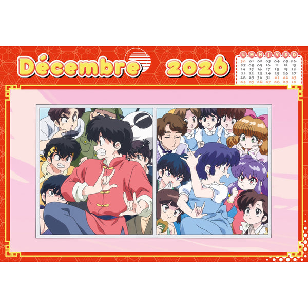 Agenda Ranma 1/2 2026-2027