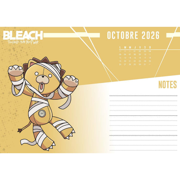 Agenda Bleach 2026-2027
