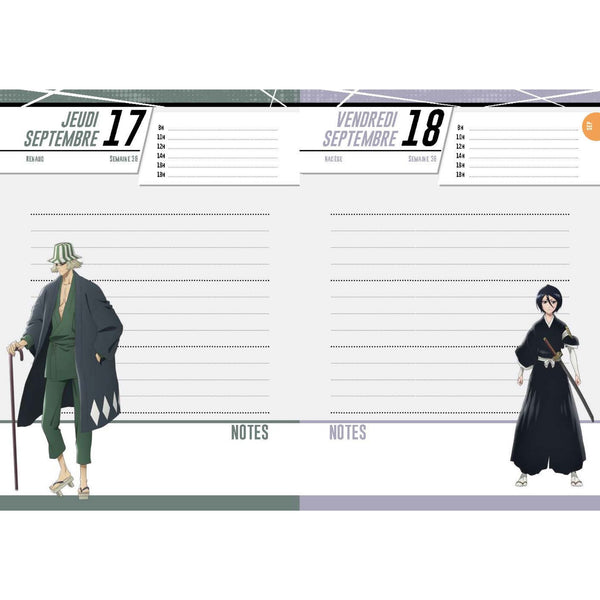 Agenda Bleach 2026-2027