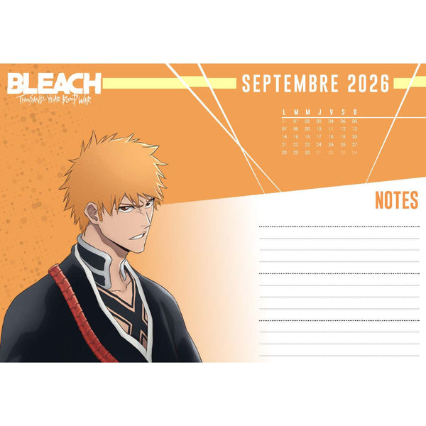 Agenda Bleach 2026-2027