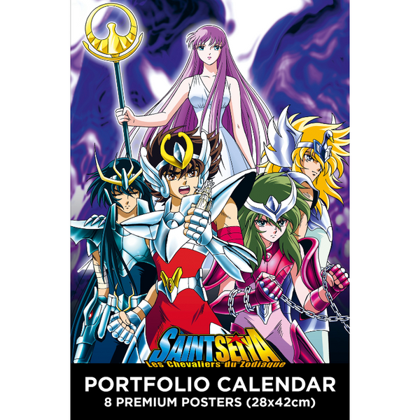 Calendrier Portfolio 2025 - Saint Seiya