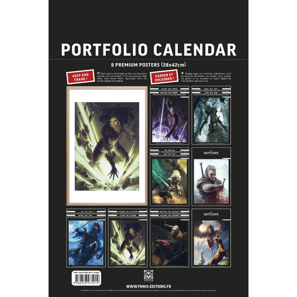 Calendrier Portfolio 2025 - The Witcher