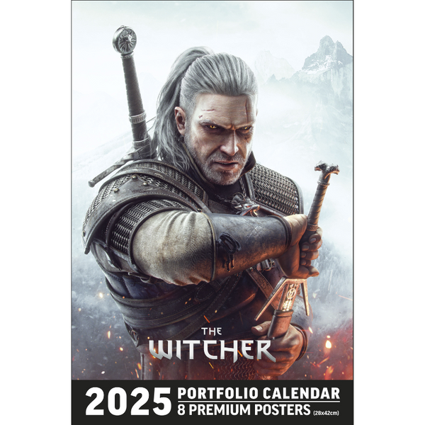 Calendrier Portfolio 2025 - The Witcher