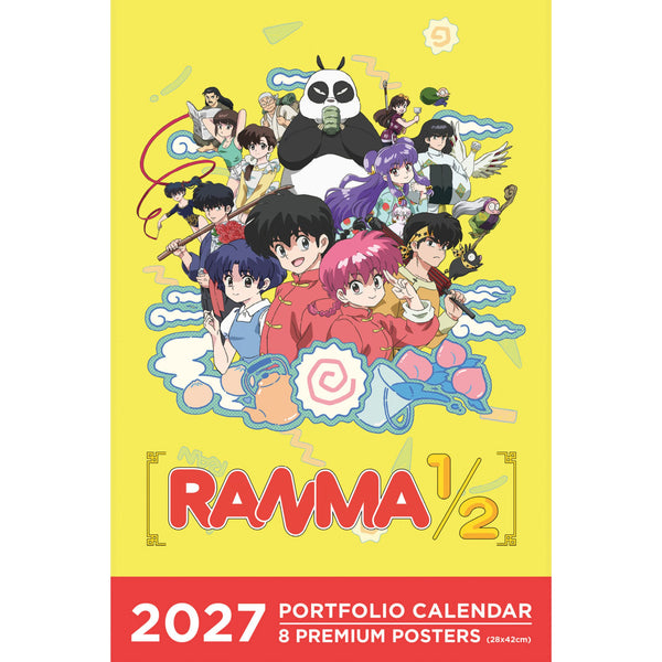 Calendrier Portfolio 2026 - Ranma 1/2