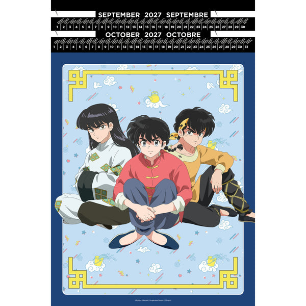 Calendrier Portfolio 2026 - Ranma 1/2