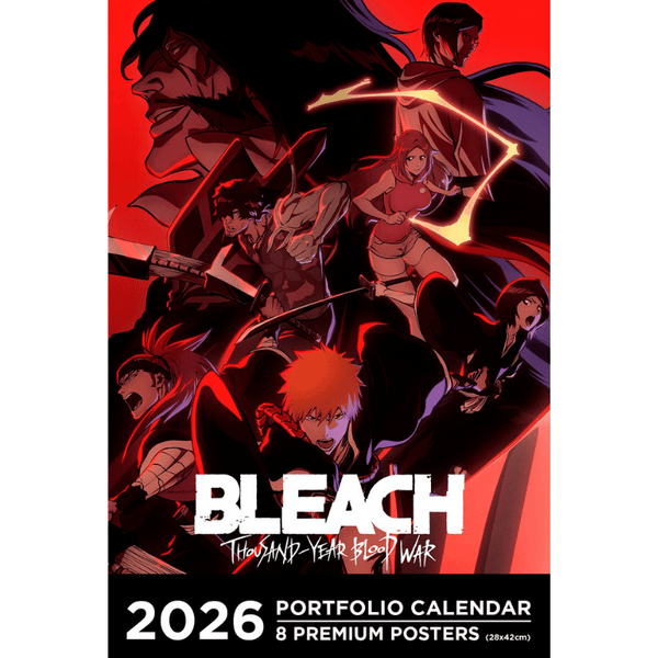 Calendrier Portfolio 2026 - Bleach Thousand Year Blood War