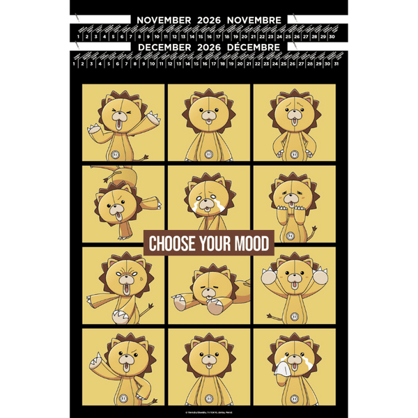 Calendrier Portfolio 2026 - Bleach Thousand Year Blood War