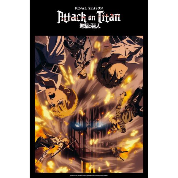 Calendrier Portfolio 2026 - L'Attaque des Titans