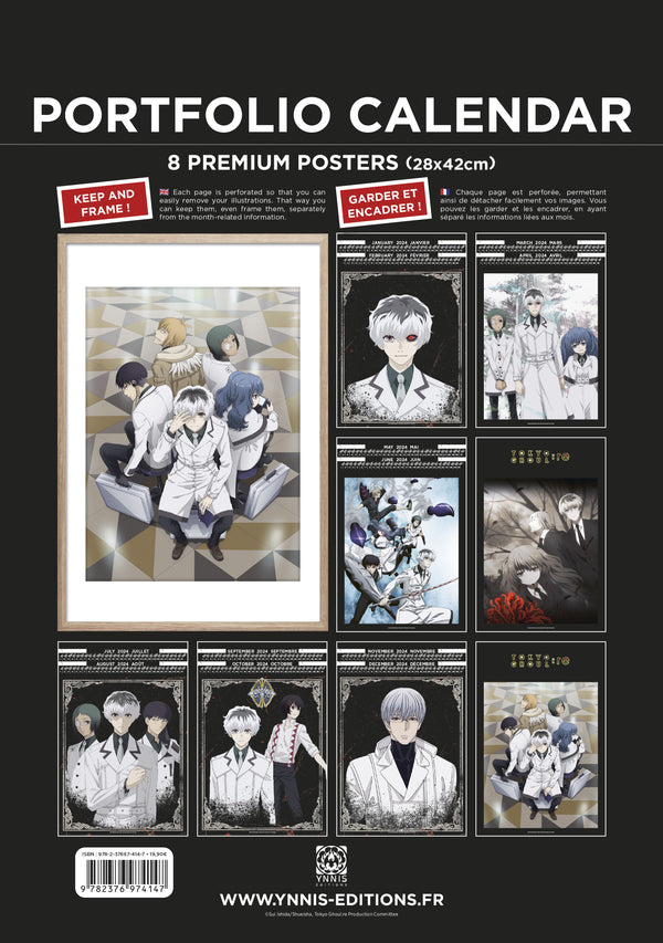 TOKYO GHOUL : RE Portfolio – Calendrier 2024