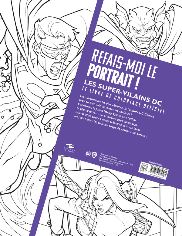 Les super-vilains DC - Le livre de coloriage officiel