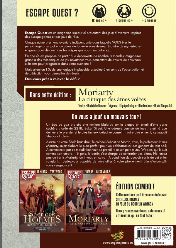 Escape Quest Moriarty, La Clinique des âmes volées