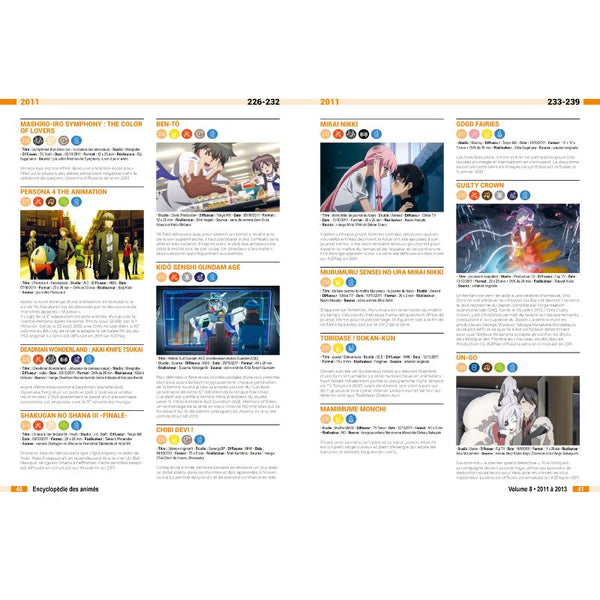 L'Encyclopédie des Animés - Volume 8 2011-2013