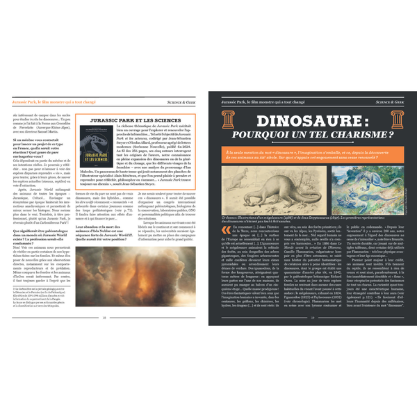 Science et Geek Et si Jurassic Park existait ?