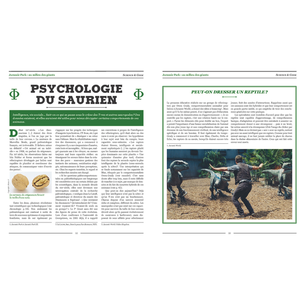 Science et Geek Et si Jurassic Park existait ?