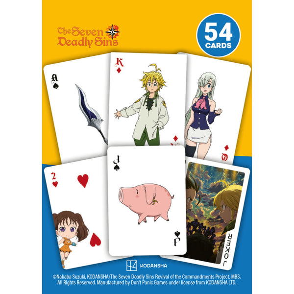Jeu de cartes – Seven Deadly Sins