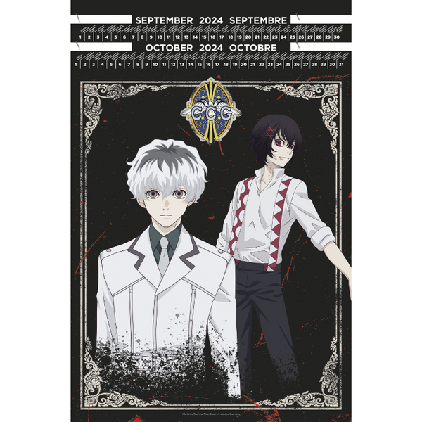 TOKYO GHOUL : RE Portfolio – Calendrier 2024