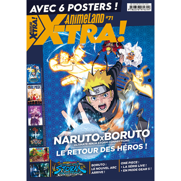 AnimeLand X-Tra #71 NARUTO X BORUTO + TICKET D'OR