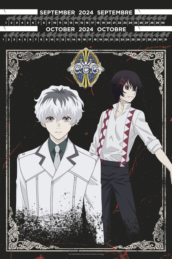 TOKYO GHOUL : RE Portfolio – Calendrier 2024