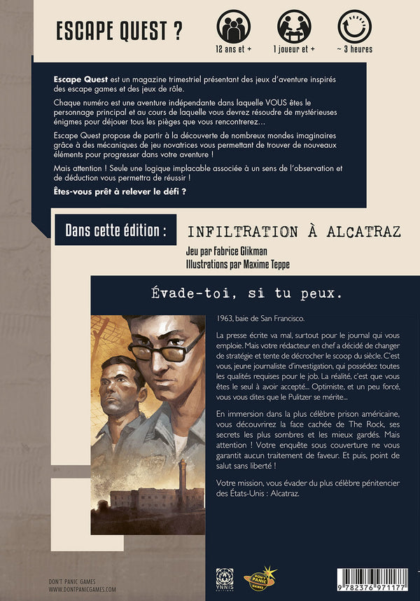 Escape Quest #7 - Infiltration à Alcatraz