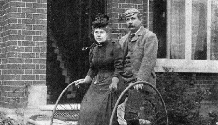 Conan Doyle et sa femme 