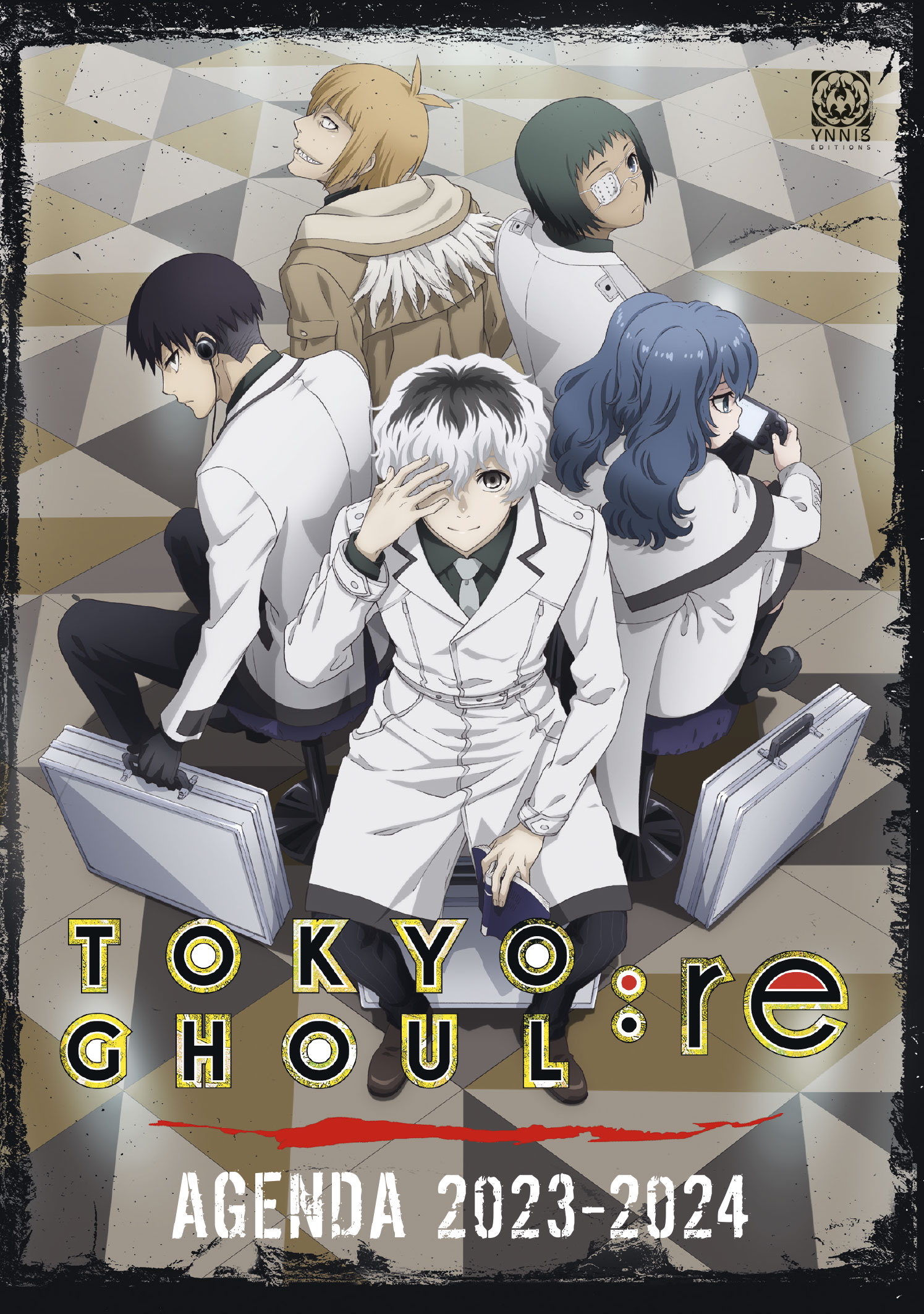 Tokyo Ghoul : RE - Agenda scolaire 2023-2024 - Ynnis Editions
