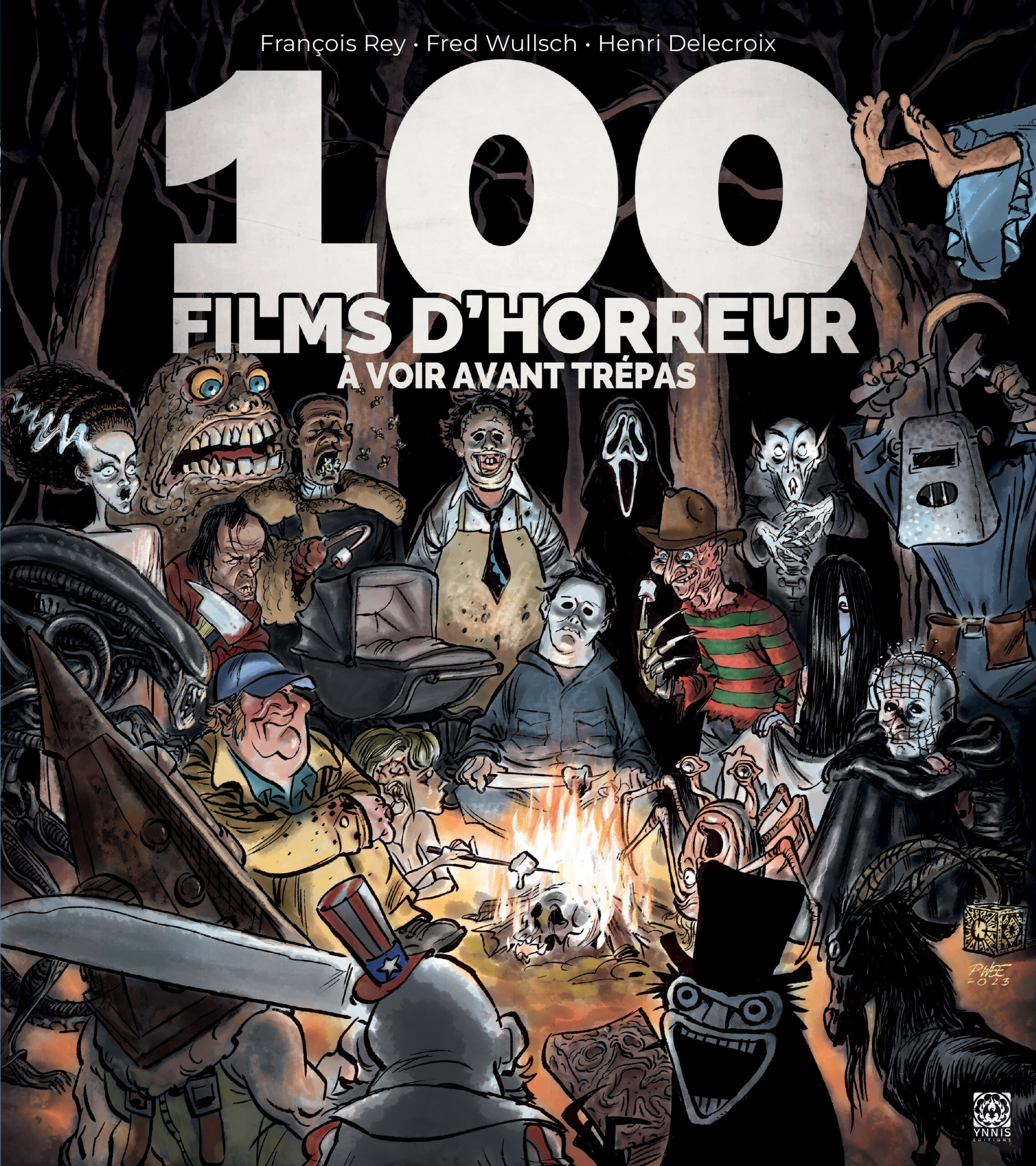 Poster à Gratter 100 Films d'Horreur à Voir dans sa Vie – Opari