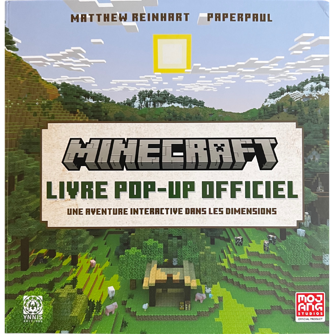 Minecraft, livre pop-up officiel 1
